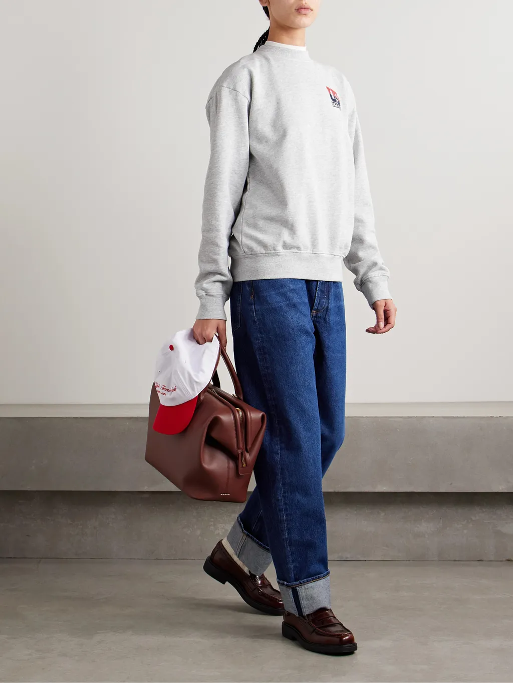 Printed Jersey Sweatshirt