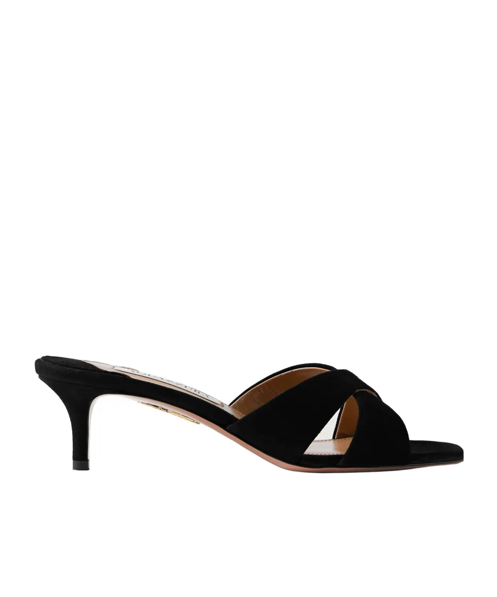 Divine Cross-Strap Heeled Sandals