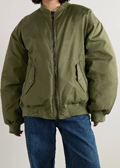 Reversible Quilted Softshell Bomber Jacket