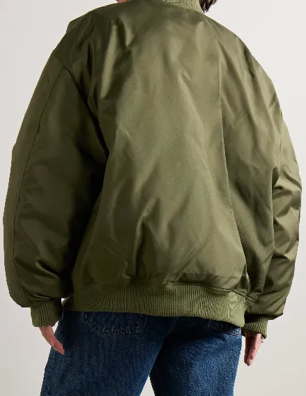Reversible Quilted Softshell Bomber Jacket