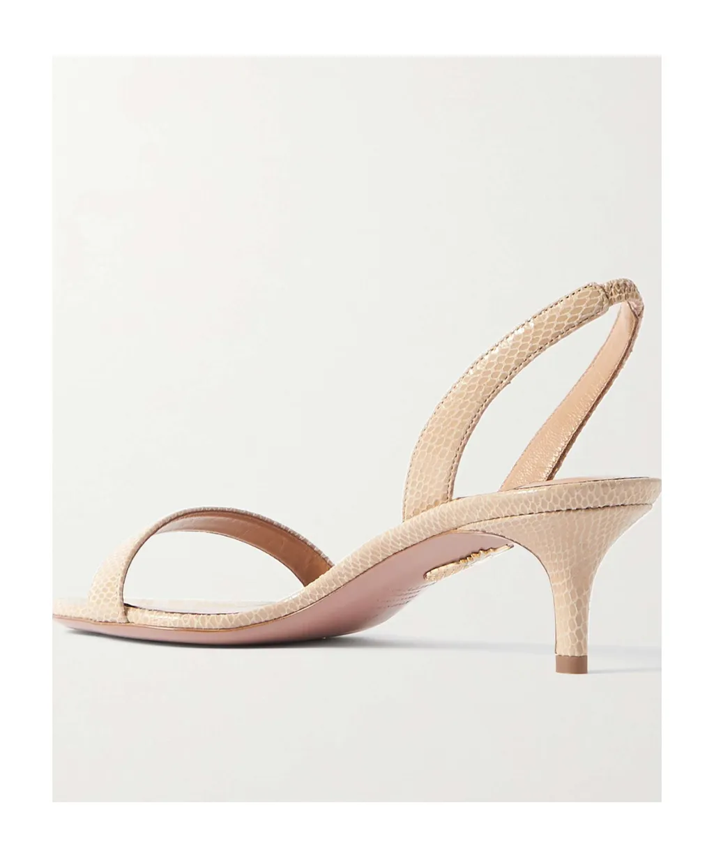 Open-Toed High-Heeled Sandals