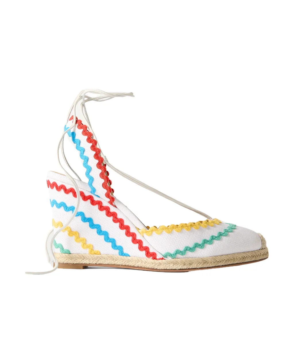 Open-Heeled Wedge Sandals