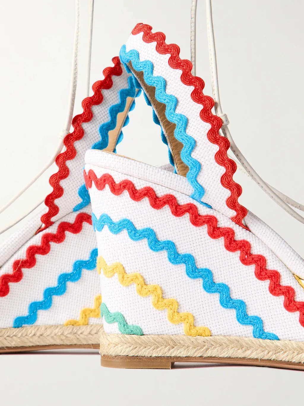 Open-Heeled Wedge Sandals