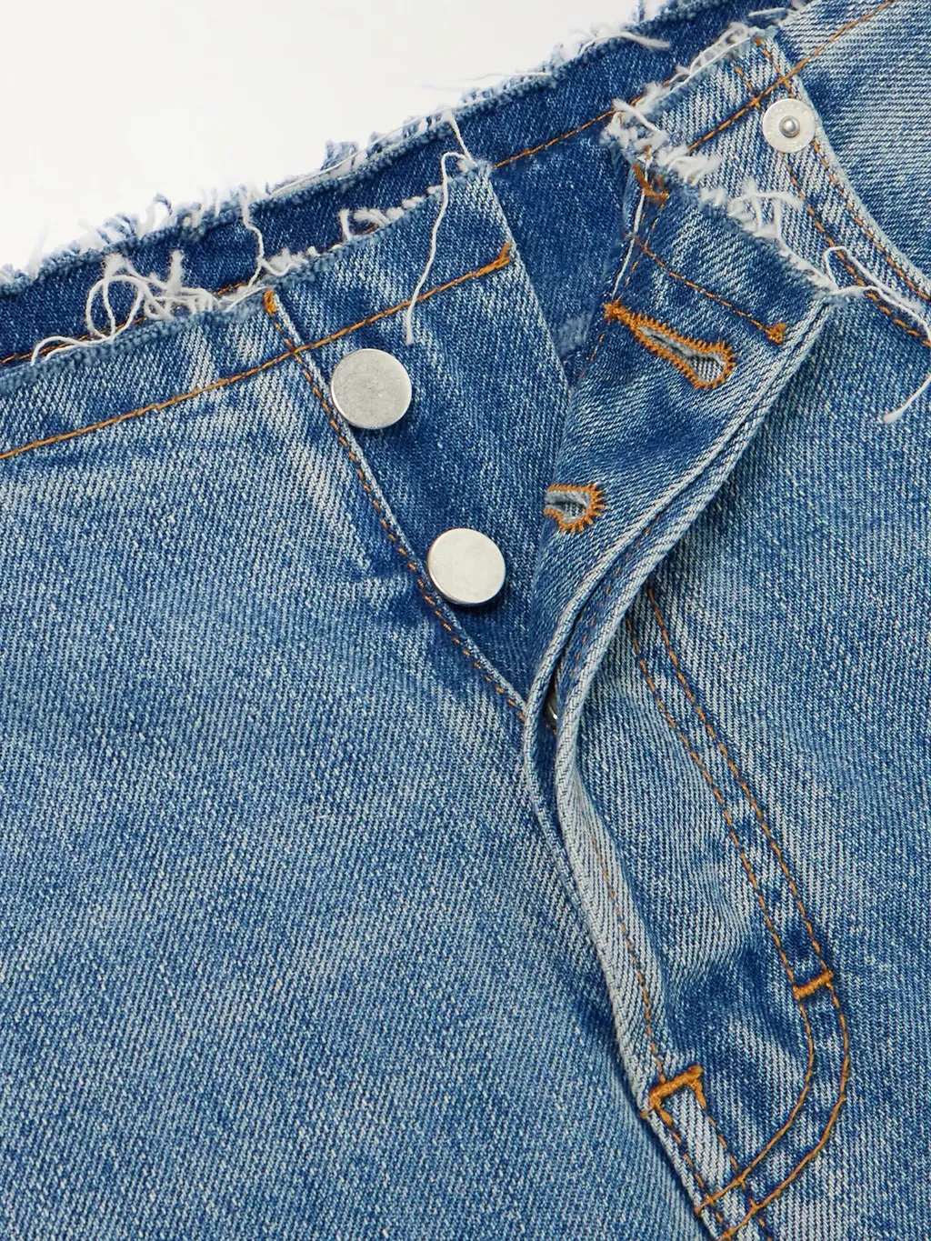 Korea Wb Distressed Boyfriend Jeans