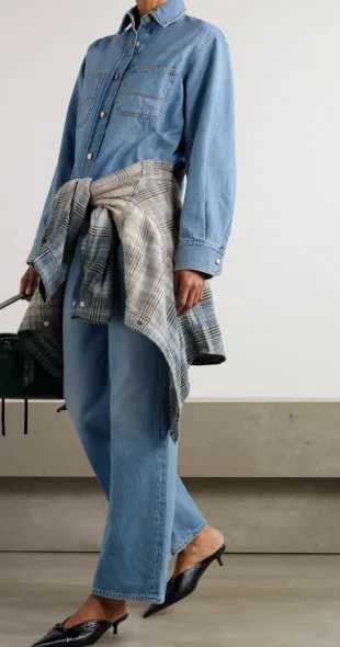 Korea Wb Distressed Boyfriend Jeans