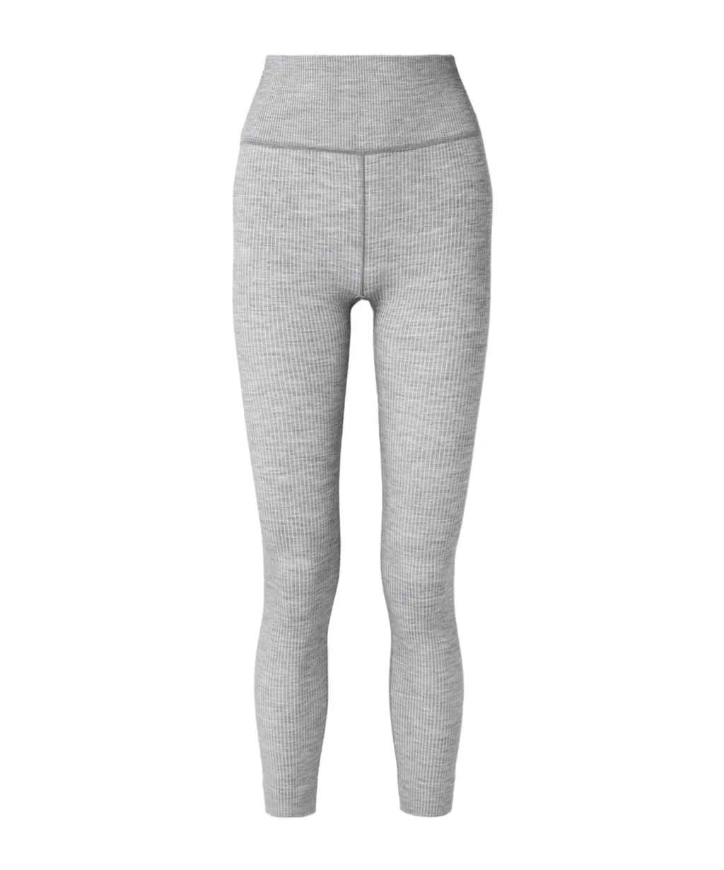 Ribbed Knitted Leggings