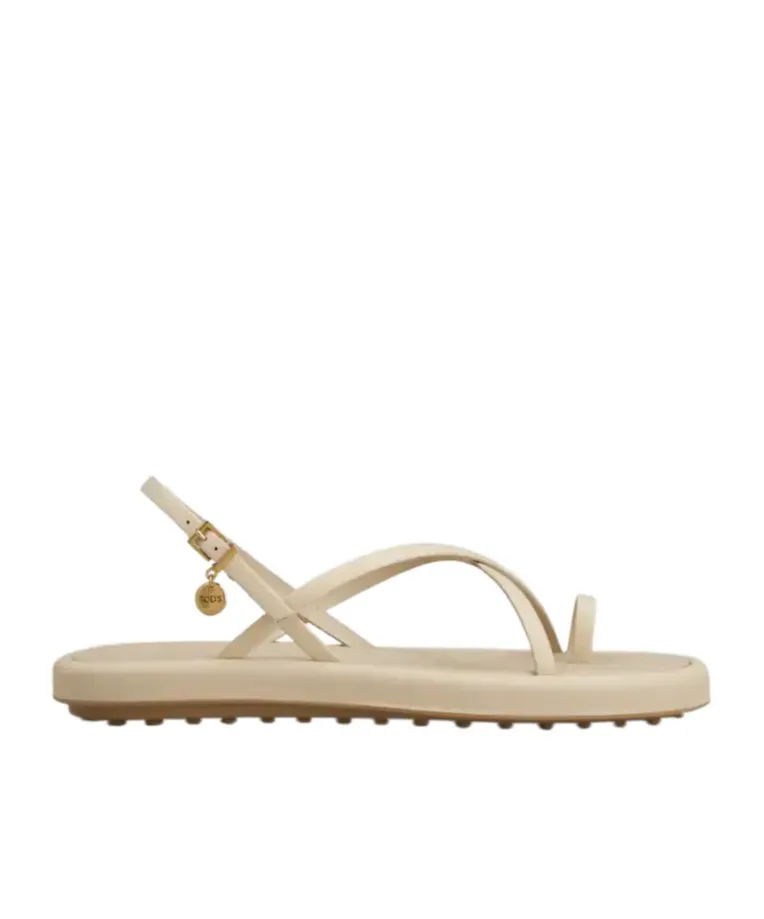 Cross-Strap Flat Sandals