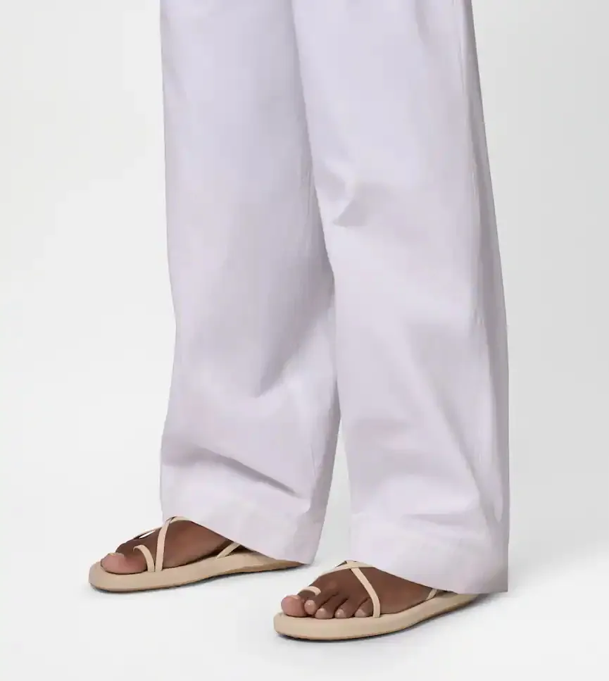 Cross-Strap Flat Sandals