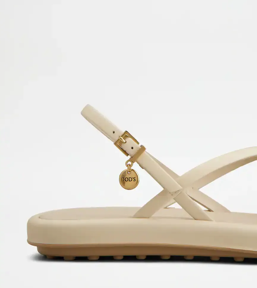 Cross-Strap Flat Sandals