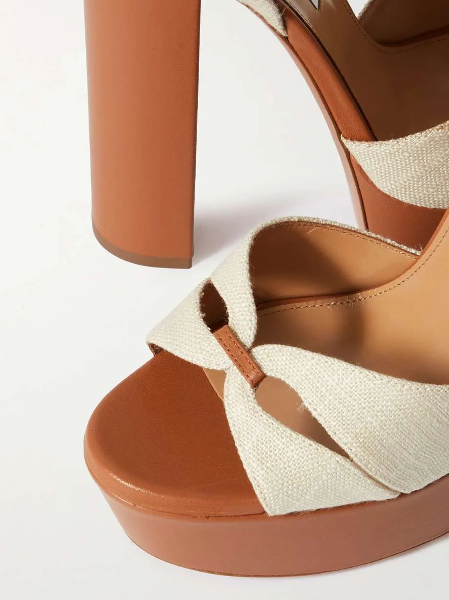 Open-Toed High-Heeled Sandals