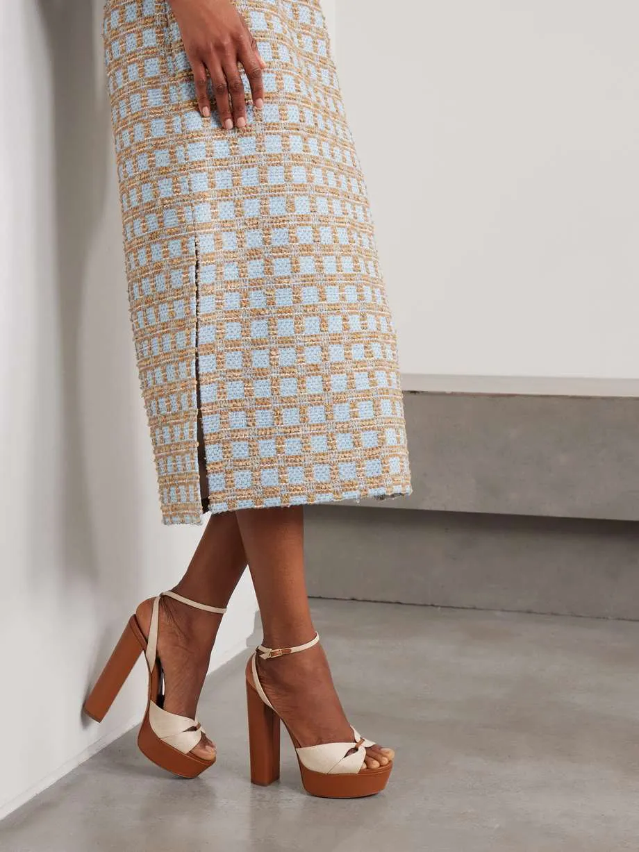 Open-Toed High-Heeled Sandals