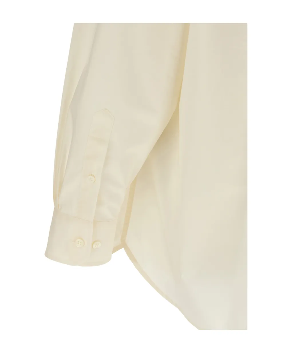 Mm6 Maison Margiela Two-Tone Poplin Shirt