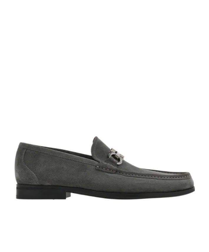 Loafer With Gancini Buckle