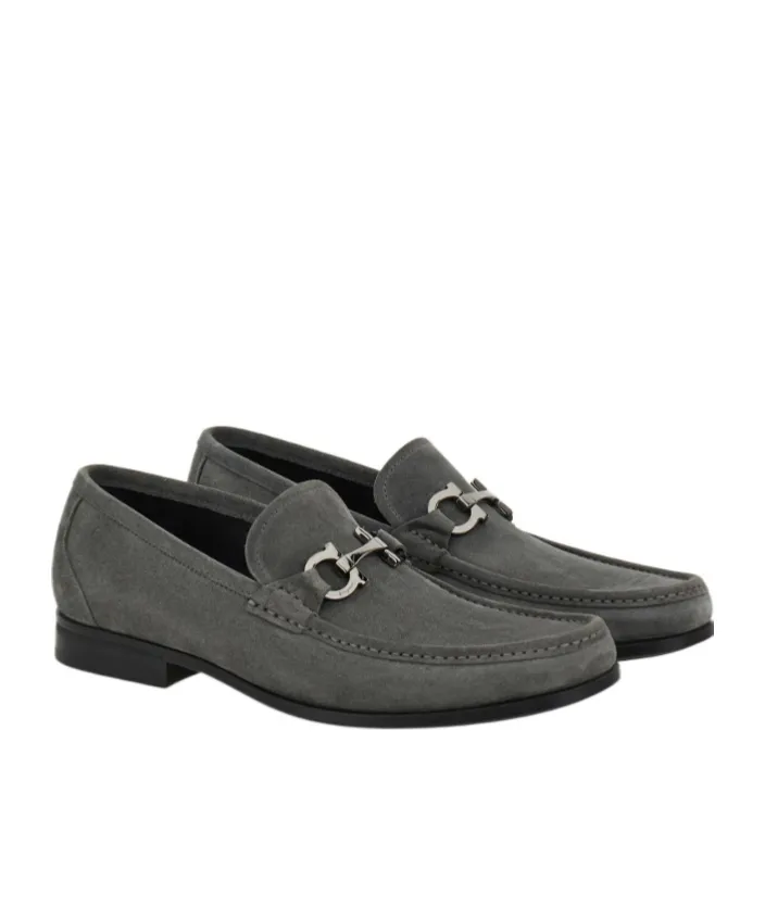 Loafer With Gancini Buckle