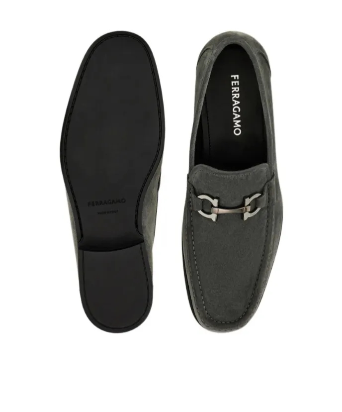Loafer With Gancini Buckle