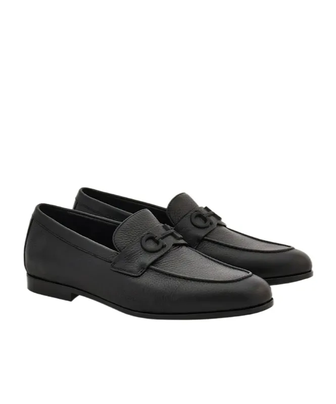 Loafer With Gancini Buckle