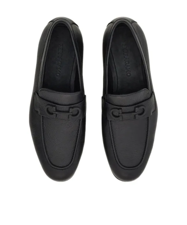 Loafer With Gancini Buckle