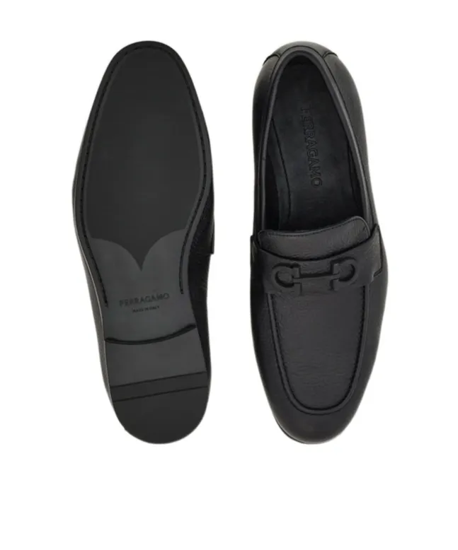 Loafer With Gancini Buckle