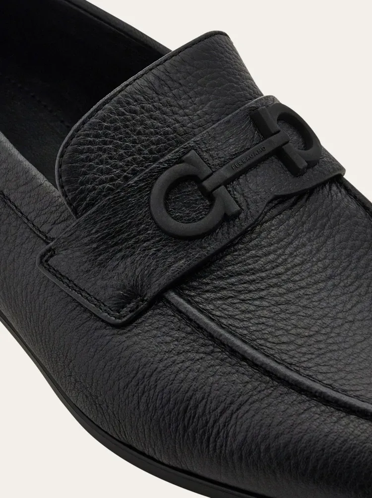 Loafer With Gancini Buckle