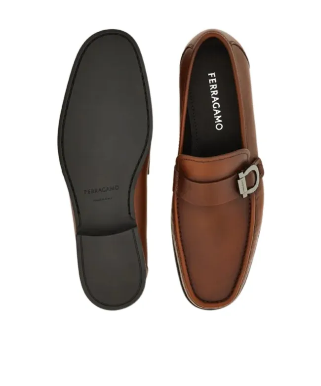 Loafer With Gancini Detail