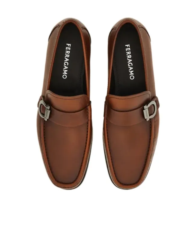 Loafer With Gancini Detail