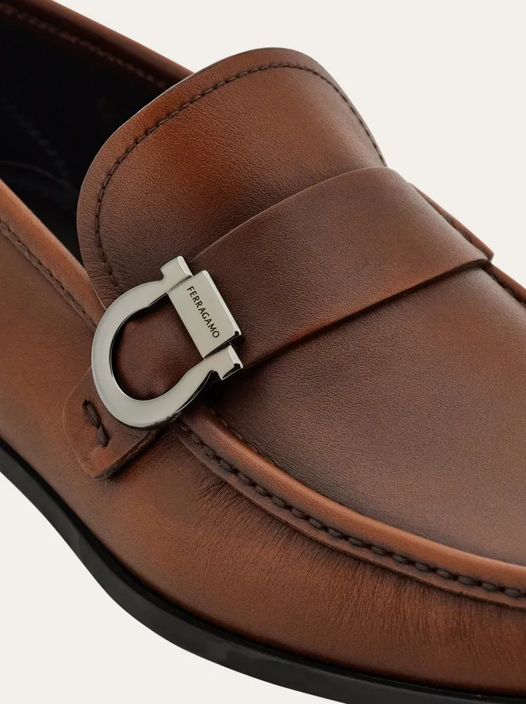 Loafer With Gancini Detail