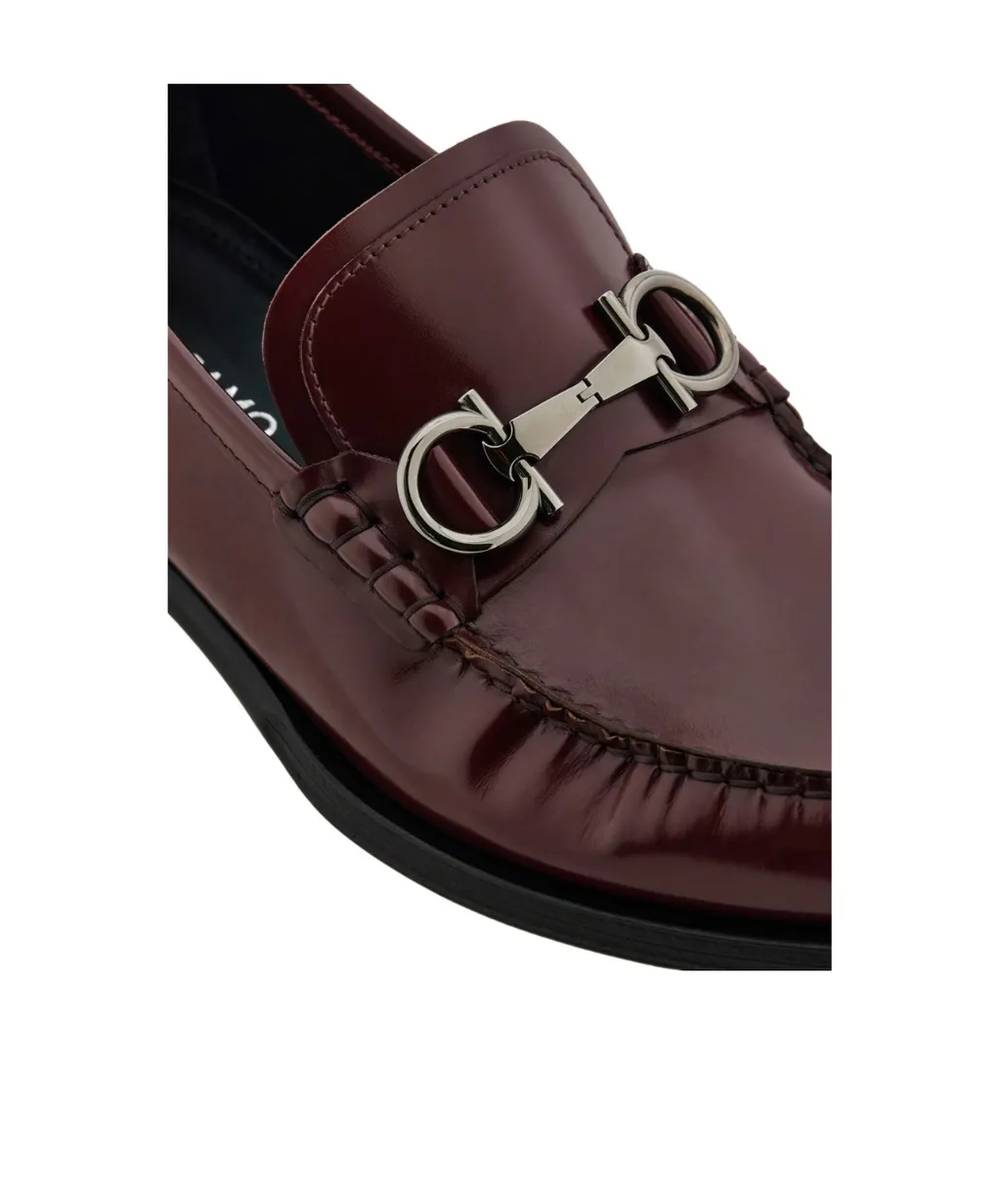 Loafer With Gancini Buckle