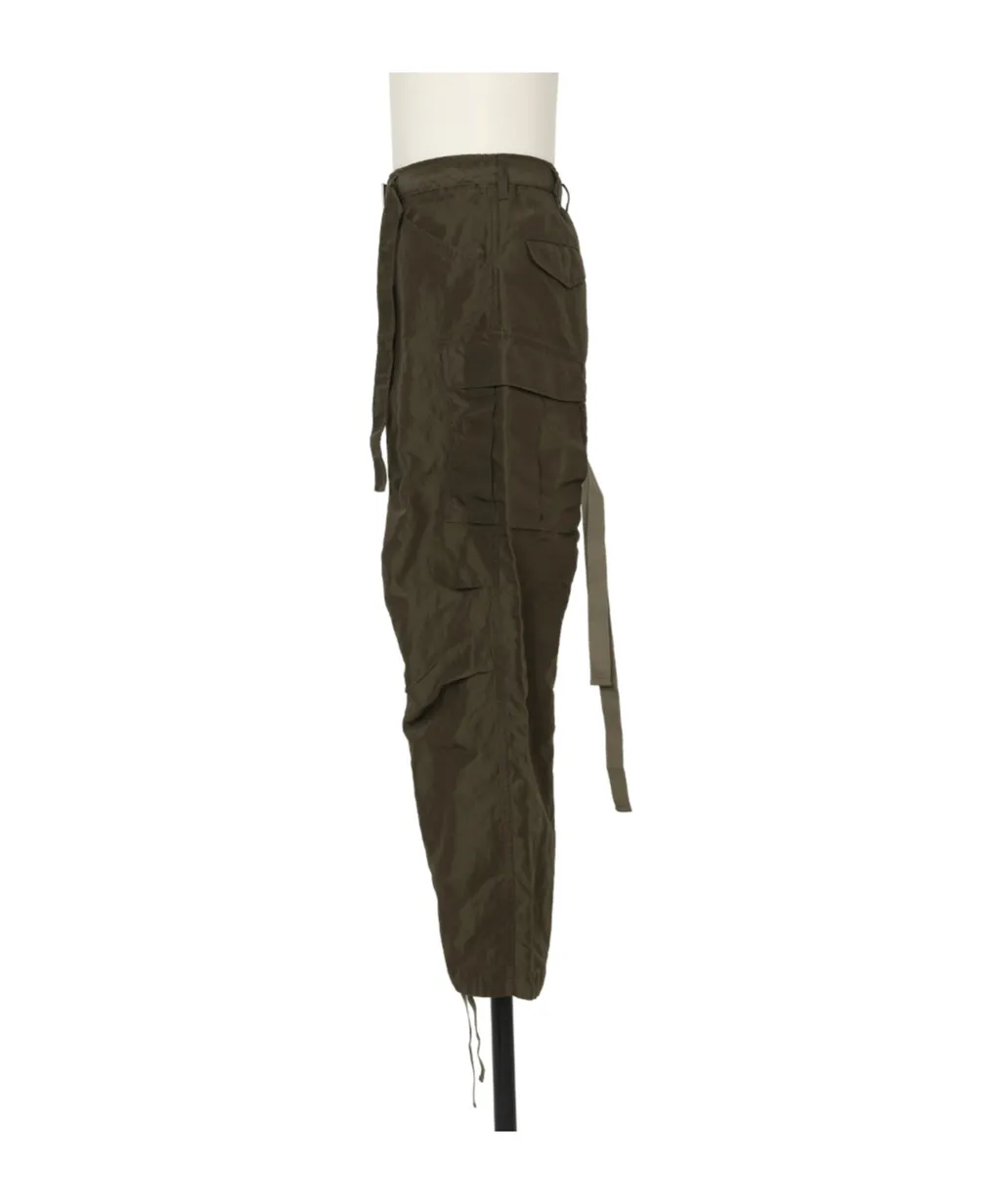 Sacai Belted Straight-Leg Patns