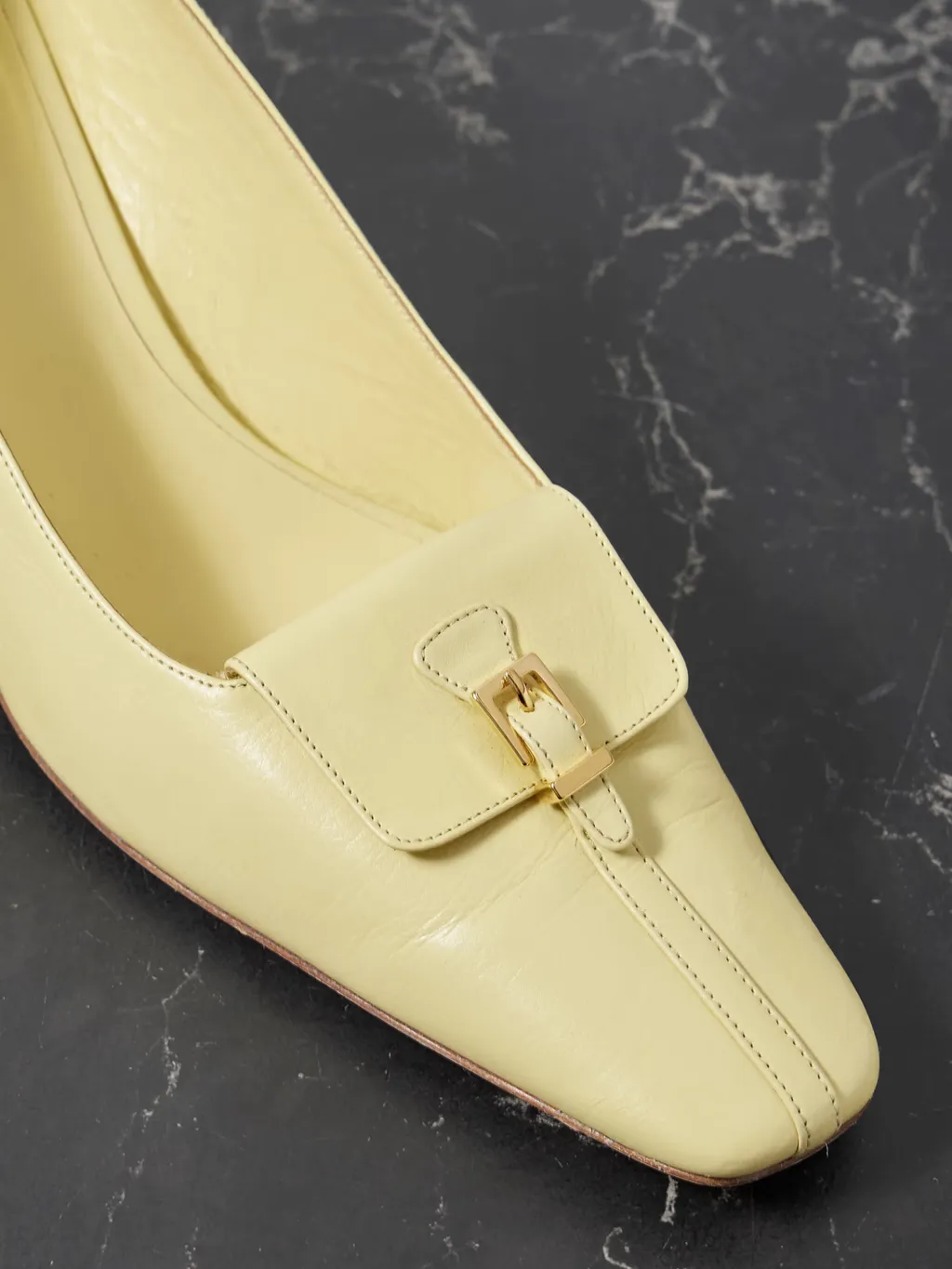 Celia Pocket Buckle High Heels