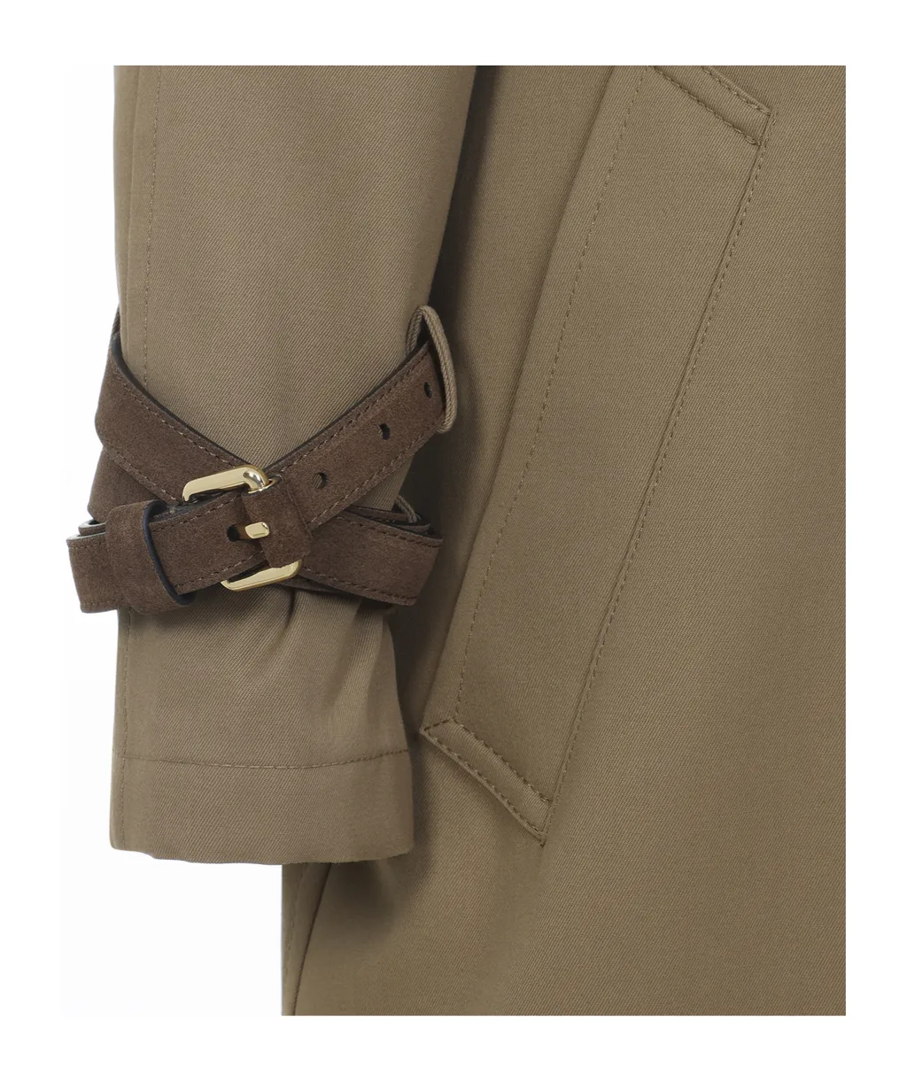 Belt Buckled Coat