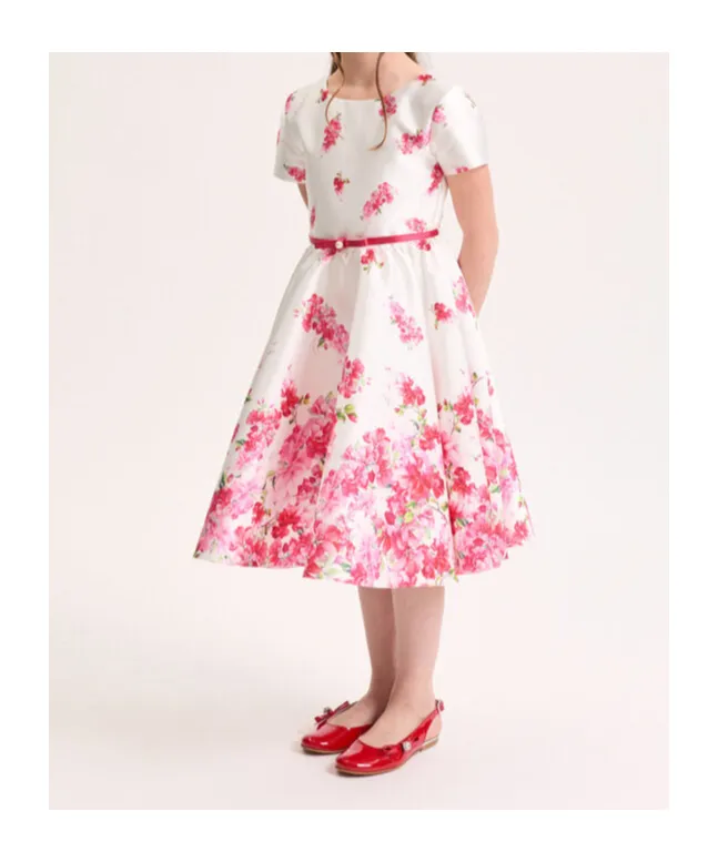 Monnalisa Floral Swing Dress