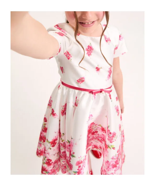 Monnalisa Floral Swing Dress