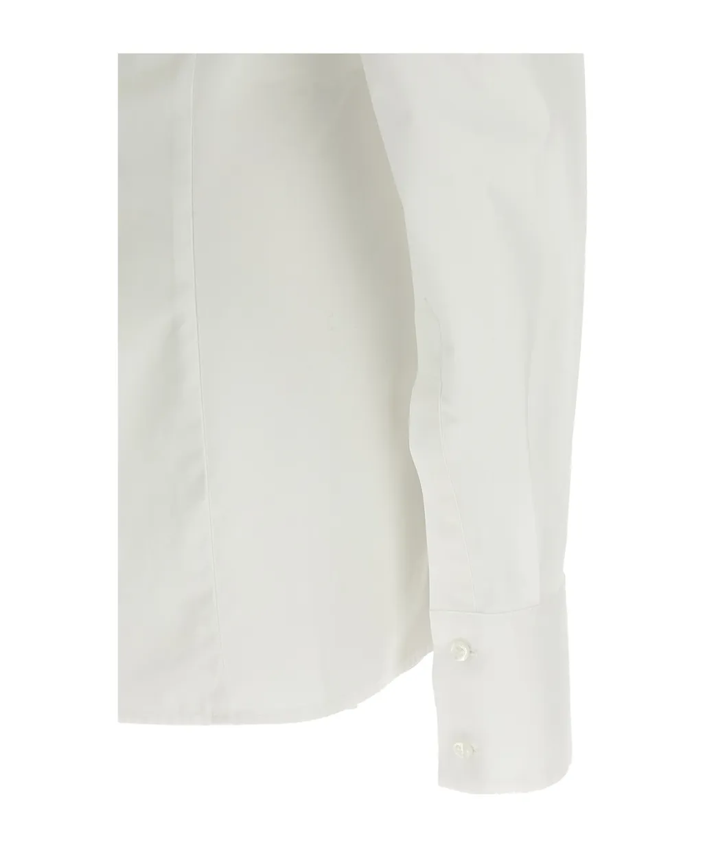 Giuseppe Di Morabito High-Neck Mini Shirt Dress