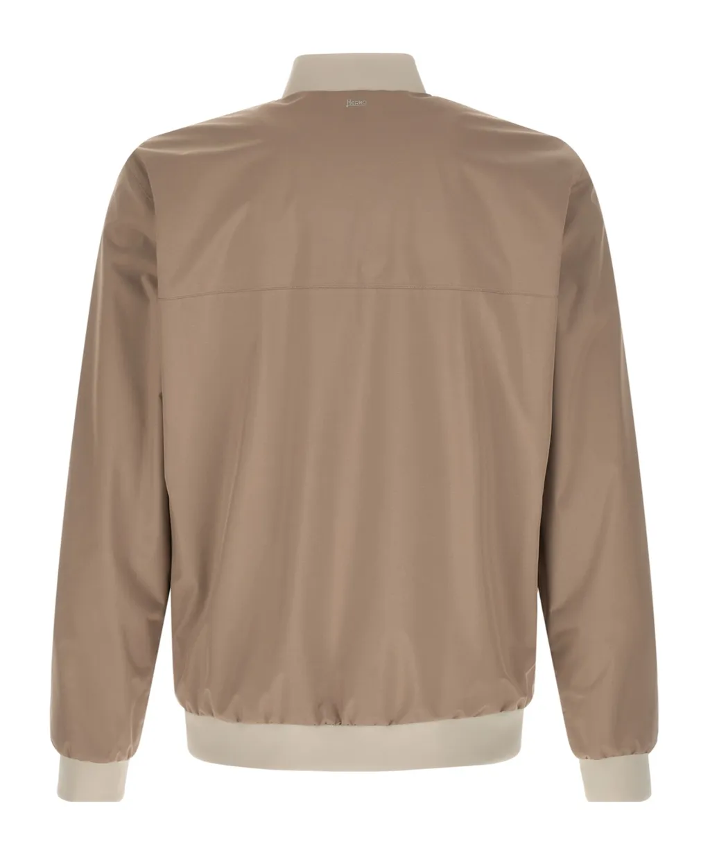 Herno Zip-Up Bomber Jacket