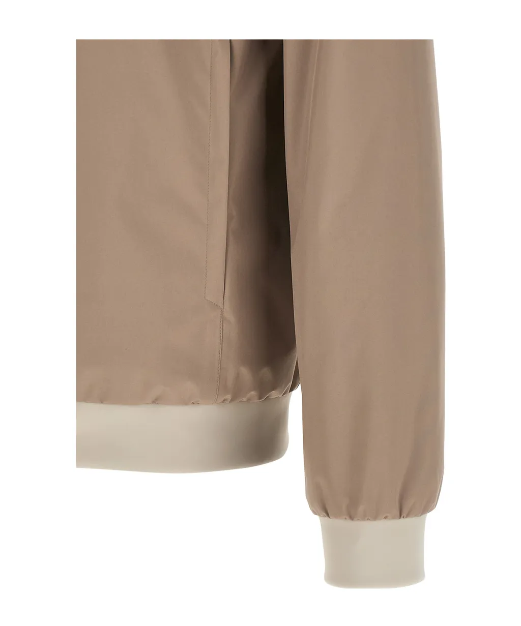 Herno Zip-Up Bomber Jacket