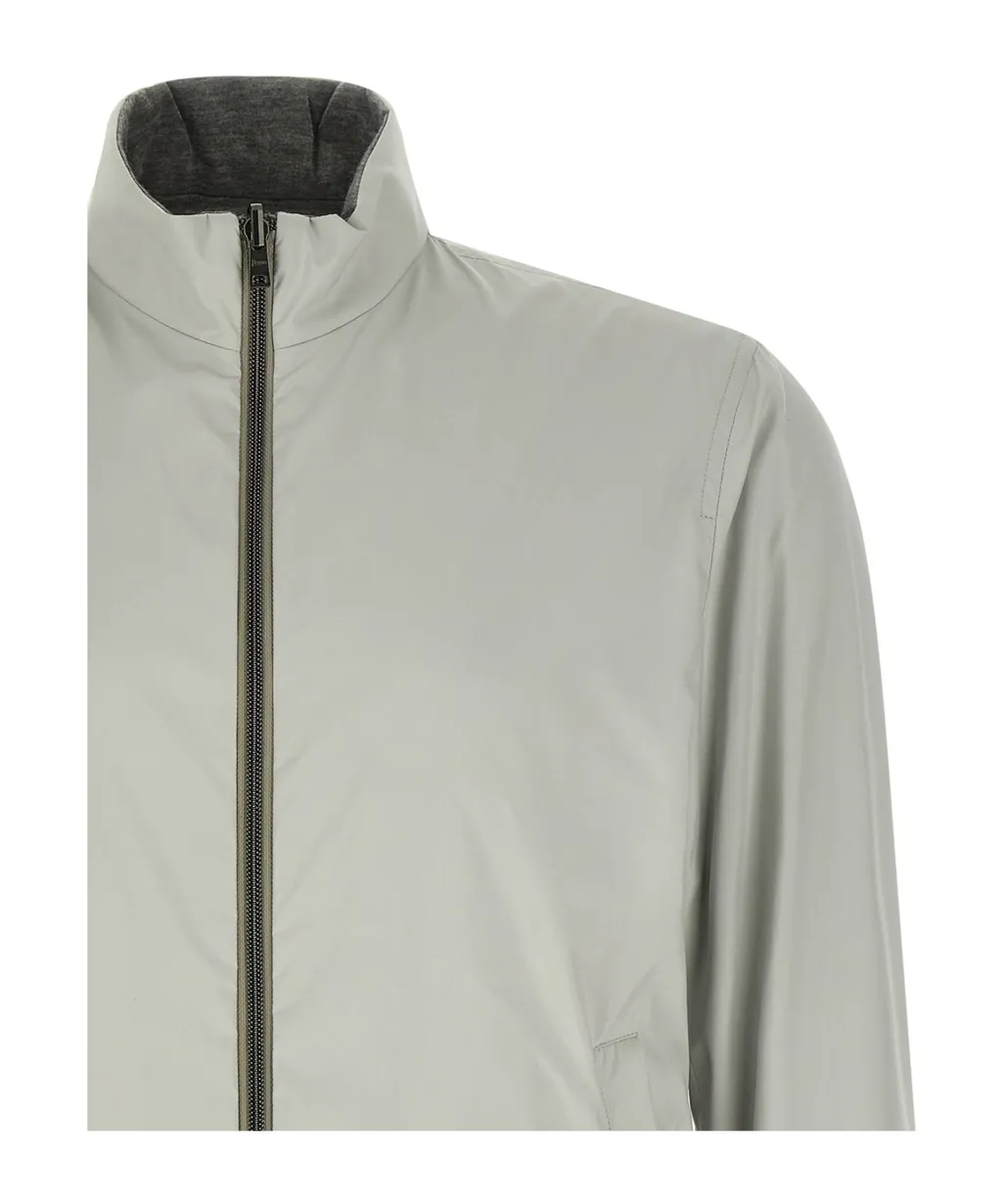 Herno Zip-Up Reversible Bomber Jacket