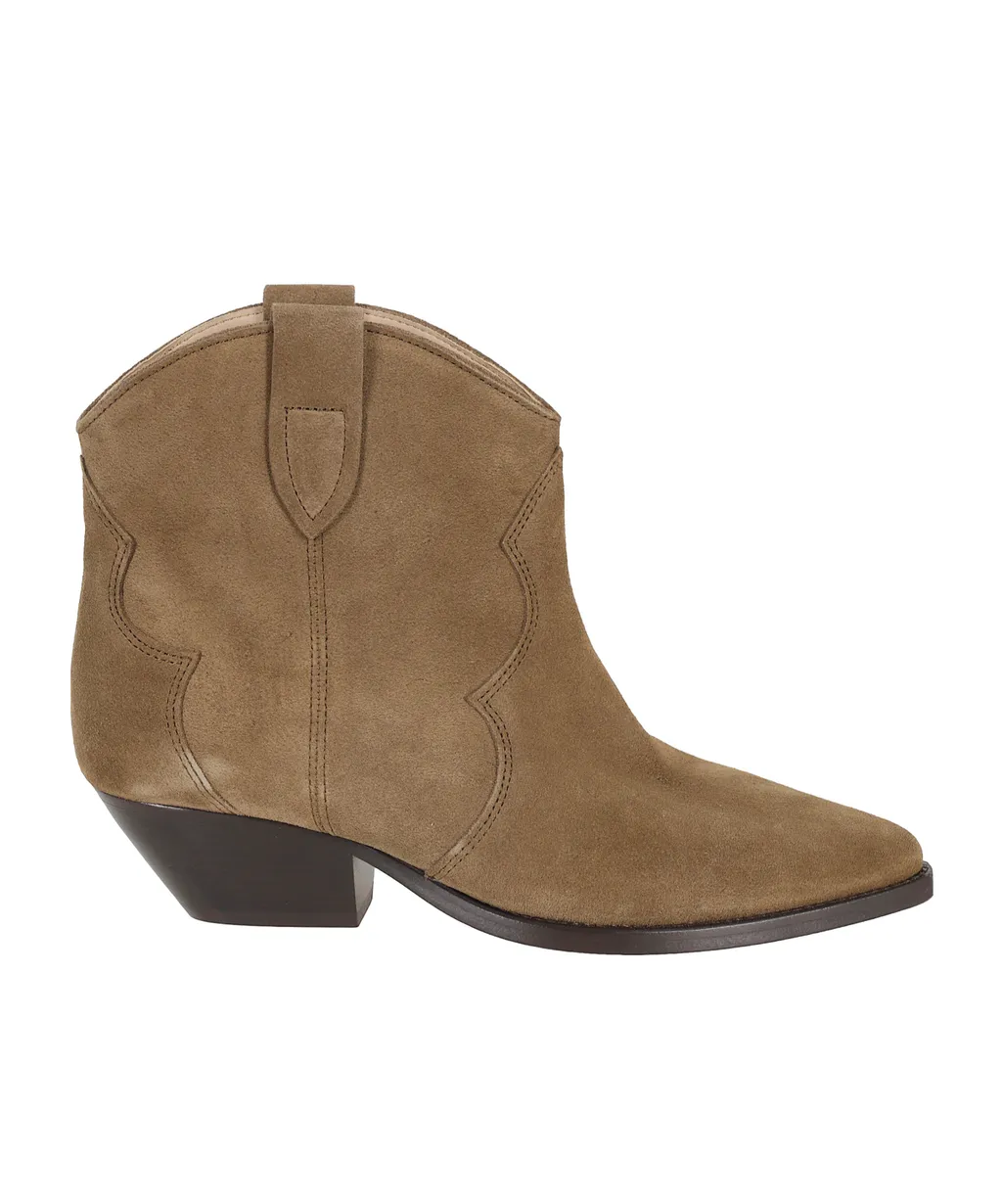 Isabel Marant Dewina Pointed Toe Ankle Boots
