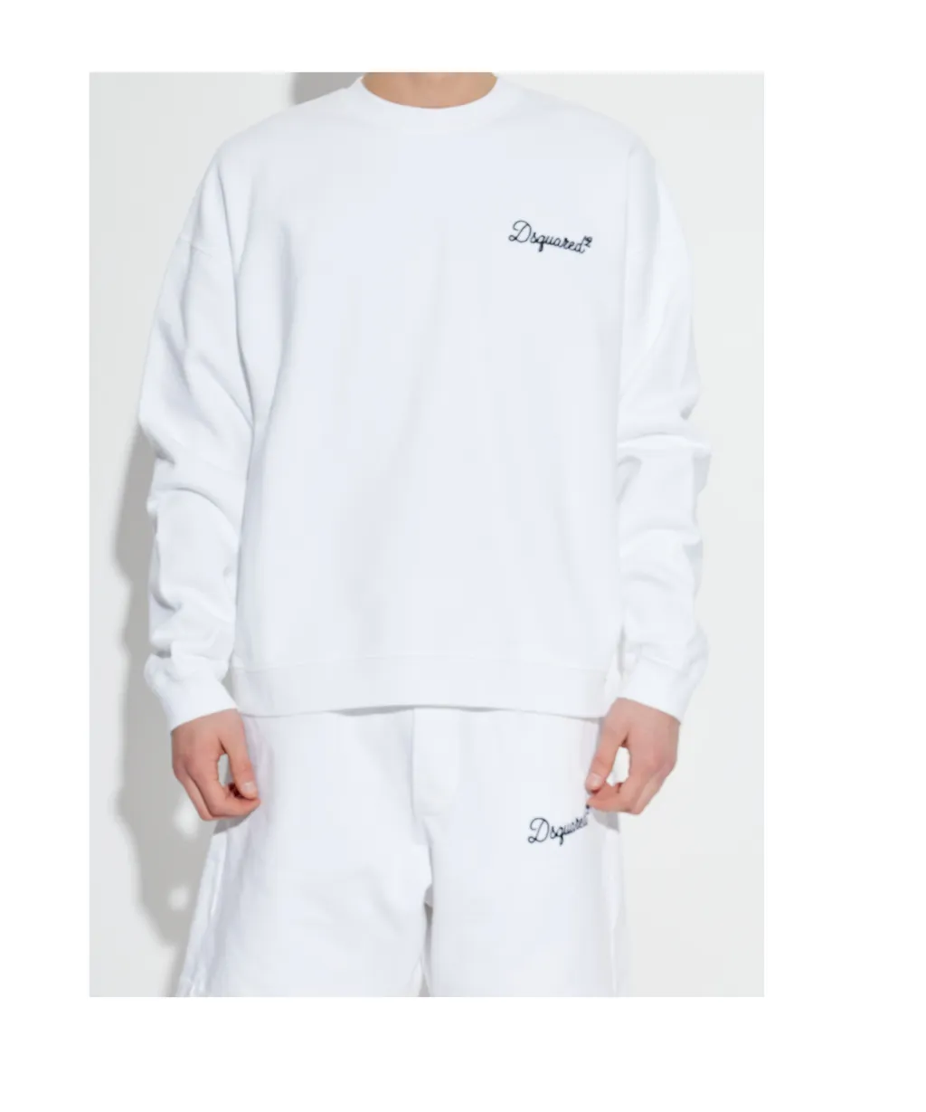 Dsquared2 D2 Signature Embroidered Sweatshirt