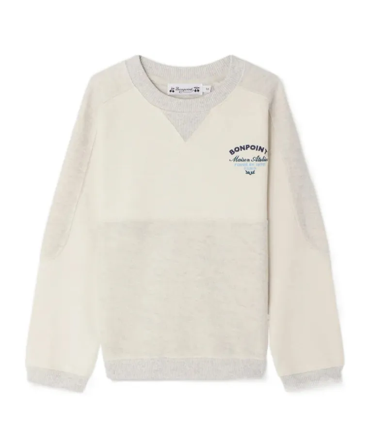 Bonpoint Lael Embroidered Sweatshirt