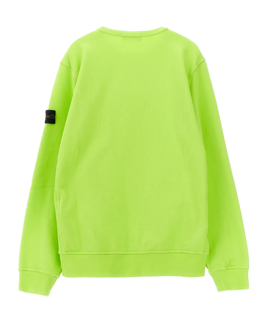 Stone Island Junior Logo Patch Sweatshirt