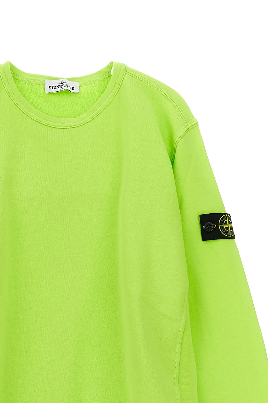 Stone Island Junior Logo Patch Sweatshirt