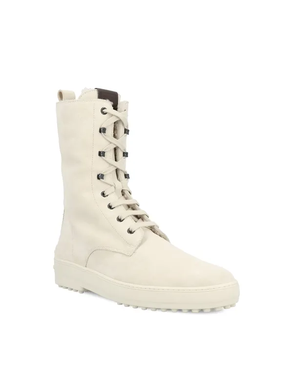 Lace-Up Ankle Boots