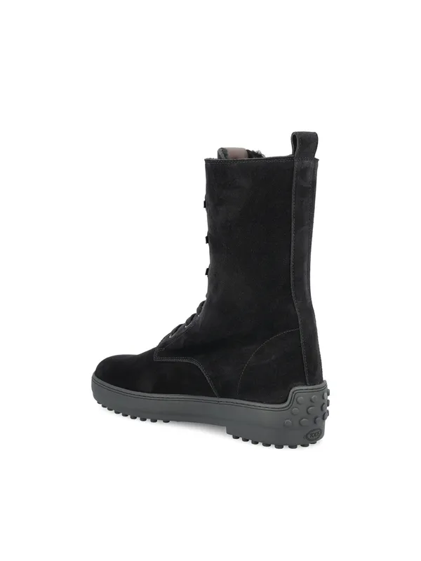 Lace-Up Ankle Boots