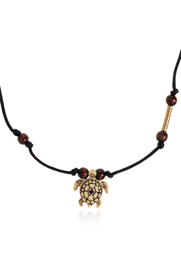 Dsquared2 Logo Detail Turtle Necklace