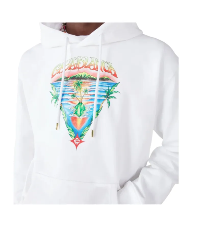 Innocence Triangle Long Sleeve Hooded Sweatshirt
