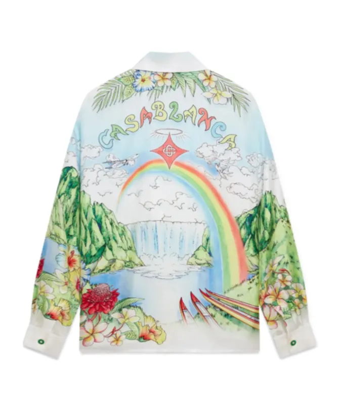 Aloha Long Sleeve Silk Shirt