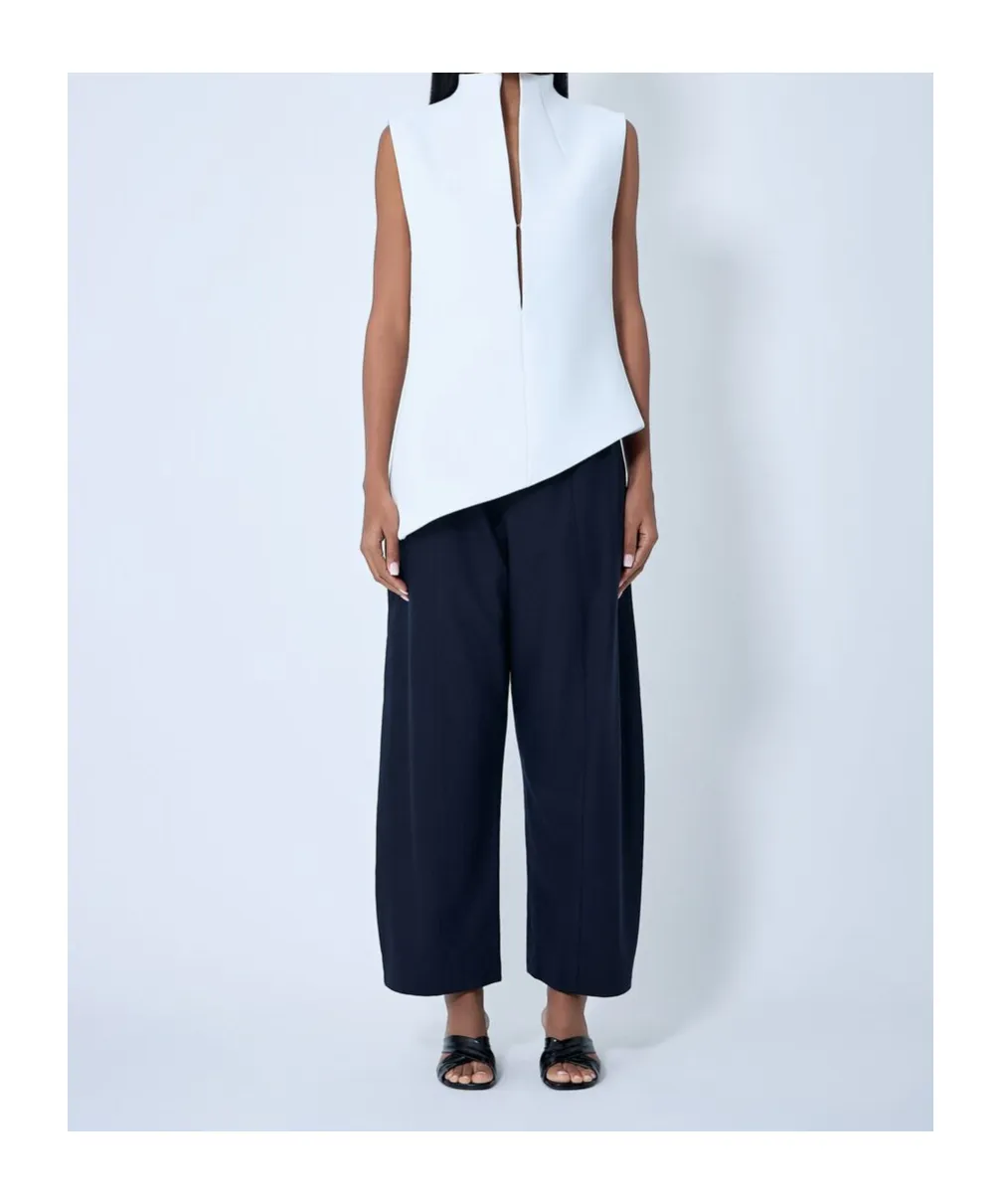 Khaite Clover Straight Leg Trousers