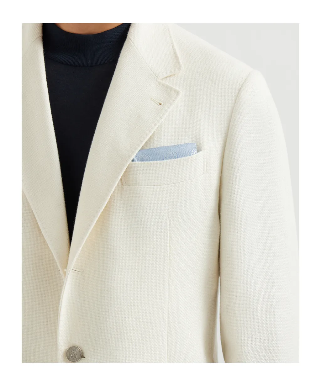 Medallion Silk Pocket Square Scarf