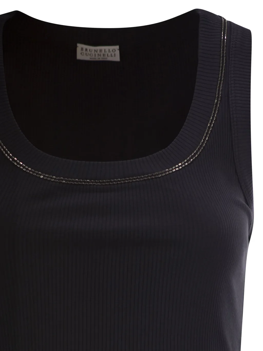 Ribbed-Knit Tank Top