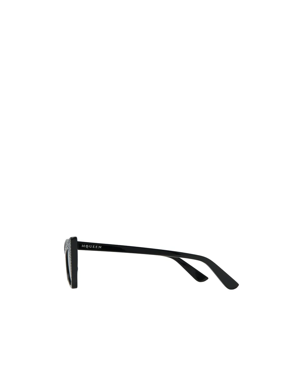 Alexander Mcqueen Eyewear Spike Cat-Eye Frame Sunglasses